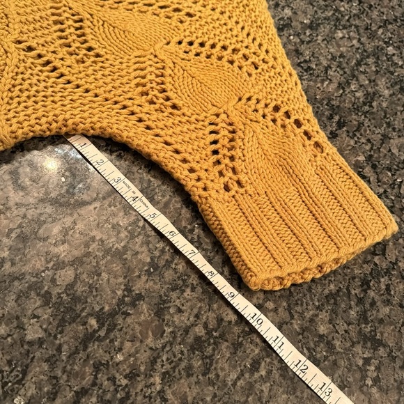 Andree by unit gold tone knit sweater NWT L - Picture 9 of 10